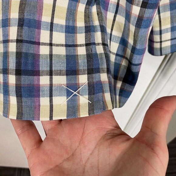 Le Superbe Tropical Island Print Silk Shorts Women’s Size 8 NWT - Picture 4 of 12